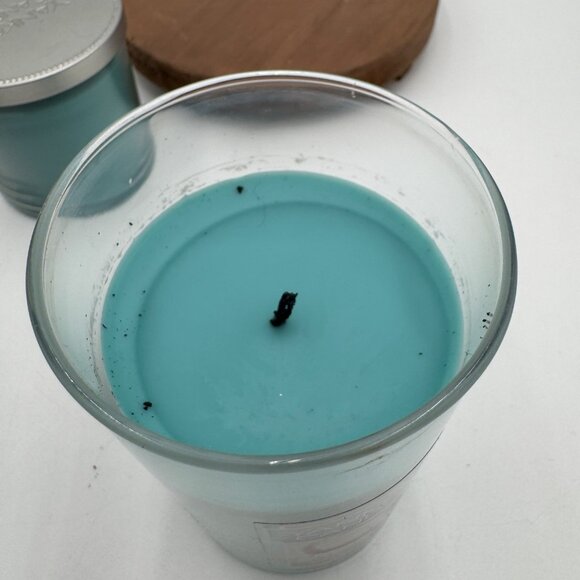 Yankee Candle Catching Rays 7oz Single Wick set of two 2 7oz and 12 oz lit one - Picture 13 of 16